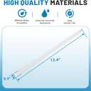 Flex Tube Assembly 13-1/2" Long Compatible with Hayward Pool Filter EC30 EC40 EC45 EC65 W3EC65A, Pack of 10