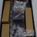 Perlegear Universal Swivel TV Stand with Power Outlet, Tabletop TV Stand PGTVS26