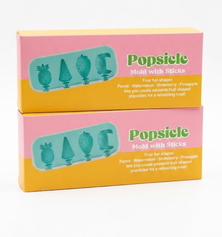 Silicone Fruit Pop Mold 2 Pack