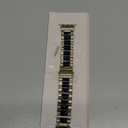 Wearlizer Compatible with Apple Watch Band 38/40/41/42mm Womens, Stainless Steel Wristbands Scrub Gold Resin Replacement Classic Bracelet Clasp iWatch Series 11 10 9 8 7 6 5 4 3 SE/Ultra 3 2 1/Sport (Champange Gold+Black)