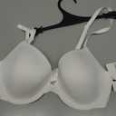 Calvin Klein Women's Constant Convertible Strap Lightly Lined Demi Bra Bra, -white, 34B