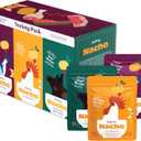 Made by Nacho Wet Cat Food Variety 12 Pack (3oz Each), Cage-Free Chicken, Sustainably Caught Salmon, Grass-Fed Beef with Bone Broth for Extra Hydration, Gravy Cut Pouches