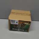 Blissun Christmas Night Light, Ceramic Tree Decor 6 Inch with Multicolor Bulbs, 360 Swivel Plug & On/Off Switch for Bedroom, Home, Bathroom (2 Pack)