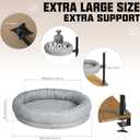 Cat Bed for Desk | Desktop Cat Perch & Hammock | 360° Rotation & Height Adjustable | Supports up to 50 lb | Soft Removable Cushion | Tool‑Free Clamp Installation | Home & Office Use