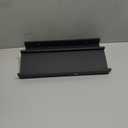 Picture Ledge Shelf for Wall, 16 inch Solid Pine Wood Nursery Book Shelves 2 Packs, Floating Ledge Shelves for Kids' Room Bedroom Bathroom Living Room Photo Frames Office Nursey Wall Decor, Black