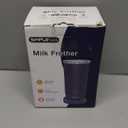 SIMPLETASTE Milk Frother, 4-in-1 Electric Milk Frother and Steamer, Automatic Warm and Cold Foam Maker and Milk Warmer for Latte, Cappuccinos, Macchiato, Dark Blue