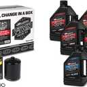 V-Twin Oil Change Kit Synthetic w/Black Filter, Sportster