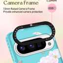 Cute for Google Pixel 9 Pro XL Case - Compatible with Magsafe Magnetic Ring Holder Stand Kickstand for Women Girls Girly Funny Fashion TPU Phone Case, Moon