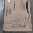 Efomao Big and Tall Office Chair with Footrest - Breathable Mesh Executive Chair, Heavy Duty Computer Desk Chair for Home Office, Ergonomic Lumbar Support & Reclining Mesh Gaming Chair, Black