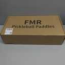 Pickleball Paddles Set of 2 with 4 Balls - USAPA Approved Fiberglass Surface, Lightweight, Non-Slip Grip - Premium Paddle Set for All Skill Levels Indoor & Outdoor