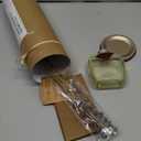 Reed Diffusers - Oil Sticks Diffuser Set with Real Dried Flowers - Reed Diffusers for Home, Bathroom & Office | Air Freshener Fragrance Sticks for Shelf Decor & Gifts by Le Petit Jardin & Co. (Lavender & Eucalyptus)