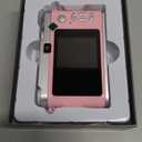 Upgrade Kids Selfie Camera, HD Digital Video Cameras for Toddler, Portable Toy for 3 4 5 6 7 8 Year Old Girl with 32GB SD Card-Pink