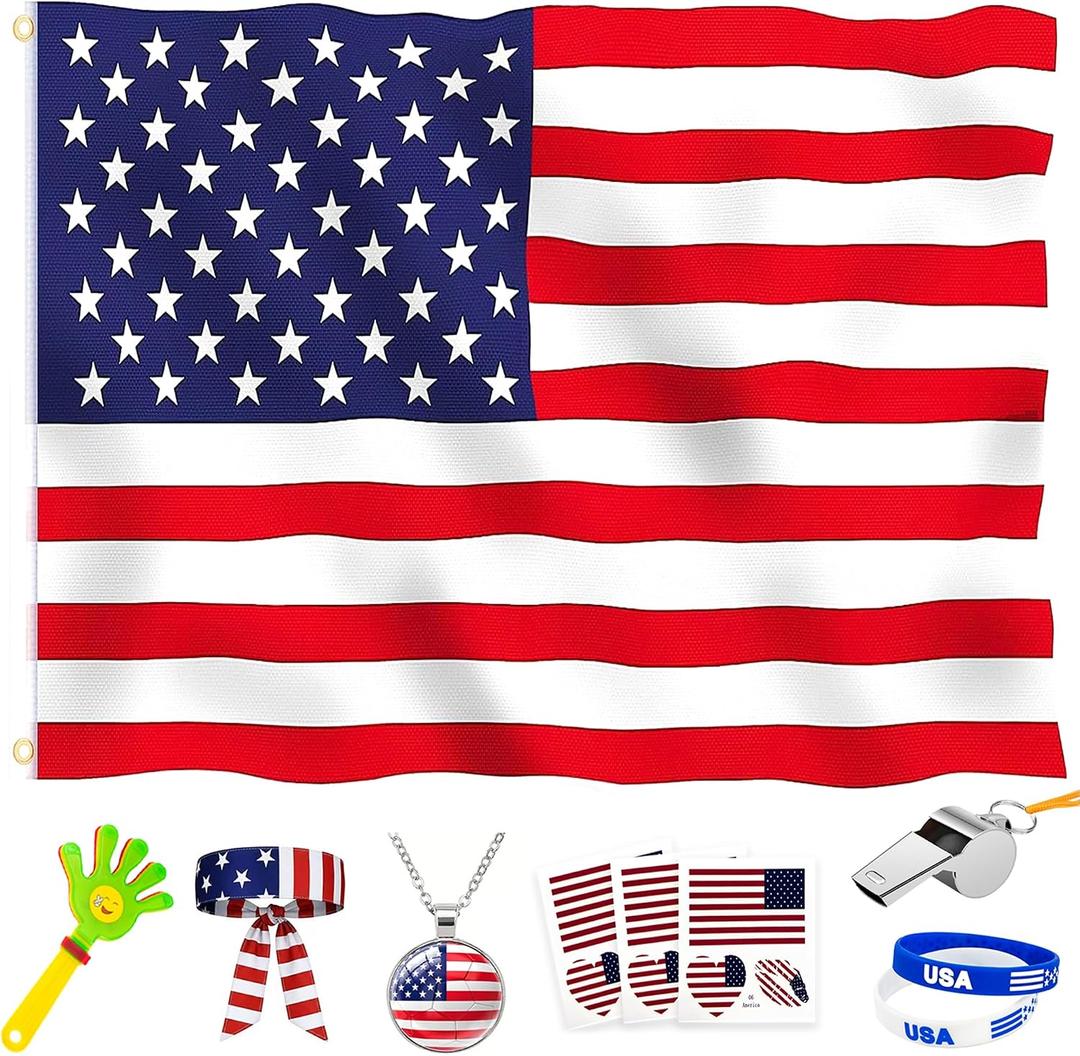 2026 World Cup Fan Accessories Kit, 7 PCS World Soccer Sport Cup Gear Set, World Cup Merchandise for Soccer Party Decorations, Stadium Events, Watch Party, Home Cheering