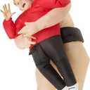 Morph Sumo Wrestler Inflatable Costume Kids, Inflatable Sumo Wrestler Costume, Blow Up Costumes for Kids