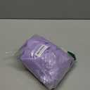 OWENIE Sheer Curtains 84 inches Long for Bedroom Living Room 2 Panels Set, Rod Pocket Soft Light Filtering Privacy Fimly Sheer Curtains & Drapes, Solid Purple Window Treatments, 42Wx84L