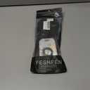 FESHFEN Straight Ponytail Extension 18 inch Natural Long Ponytails Wrap Around Clip in Pony Tail Hair Piece Synthetic Hairpieces for Women, Light Brown