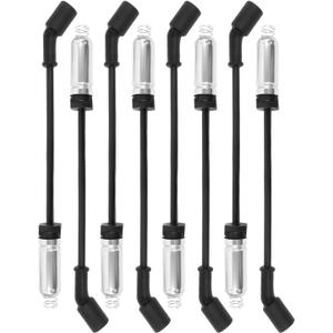 9748HH Spark Plug Wire Set Ignition Wires Compatible with 99-06 sliverado Sierra Tahoe Yukon, 8.0mm Spark Plug Wires Set with Heat Sheild (Black) (002BY)