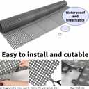 RV Mattress Underlay Pad, Ventilated Non-Slip Design, 83x59 inches, for RV/Camper/Boat
