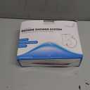 CIRCA AIR Bedside Shower - 2.5 GL Silver Portable Water Shower Bag For Hair Washing In Bed. Use With Inflatable Hair Washing Basin, Shampoo Basin, Bathtub For Elderly