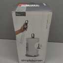 simplehuman Standing Paper Towel Holder with Spray Pump, Brass Stainless Steel, Gold