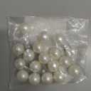 Lifestyle-cat 4 Size 330pcs Assorted Pearls Beads No Holes White Pearls Beads 5mm, 6mm, 8mm, 12mm Pearls for DIY, Table Scatter, Wedding, Birthday Party, Home Decoration