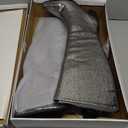 XOXO Women's Bella Knee High Boot (8, Silver)