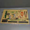 E-flite Decal Trim Sheet Set X-VERT VTOL EFL1807 Decals Trim Pilots Scale Accys