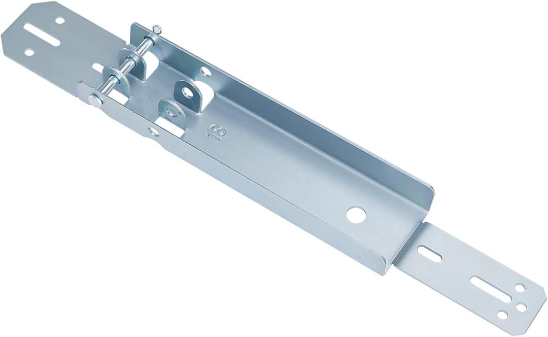Xadnitu Garage Door Reinforcement Bracket, Operator Repair Hookup Brackets with Clevis Pin for Repairing Attach to The Garage Opener (18 inch)
