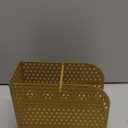 MorningRo Raffle Ticket Holder Metal Raffle Ticket Dispenser Spinner Cage Drum for Roll Events Entry Reward Fundraiser Prizes Dispenser(Gold)