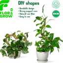 4 x 2 Pack 28" Sturdy Easy to Use Moss Pole Monstera Plant Support Stakes - Plant Stakes for Indoor Plants, Moss Poles for Climbing Plants, Tutores para Plantas Trepadoras Monstera Support Sticks