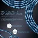 [2Pack/3.3ft] Lightning to 3.5mm iPhone Aux Cord, [Apple Mfi Certified] iPhone Aux Audio Cable for Car Home Stereo Speaker Headphone Compatible with iPhone 14 13 12 11 Pro Max Mini XR XS 8 iPad iPod (2*Blue, Purple)