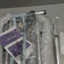 Toilet Safety Rails, Adjustable Toilet Frame for Elderly, Seniors, Handicap & Disabled, Foldable Handicap Toilet Handles Fit Any Toilets (300 LB) (Gray)