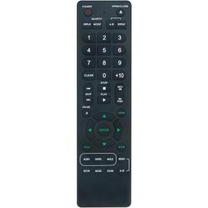 NA654UD Replacement Remote Control Commander Compatible with Emerson DVD | EWD7002 EWD7001 EWD7003 DVD Player