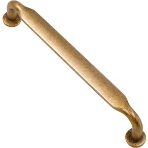 Alzassbg 10 Pack Antique Brass Cabinet Handles, 5 Inch(128mm) Hole Centers Arch Modern Cabinet Pulls Kitchen Cabinets Hardware for Cabinets and Drawers AL3503AB (5" Hole Center)