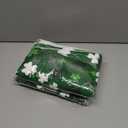 2 x St Patrick's Day Kitchen Towels Set of 3 PCS Green Clover Shamrock Farmhouse Holiday Dish & Hand Towels 18x26 Inch Spring Home Decoration