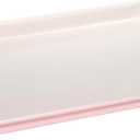 Paris Hilton Nonstick Carbon Steel Bakeware Collection, 15-Inch x 10-Inch Cookie Baking Sheet, Dishwasher Safe, Made without PFOA and PFAS, Pink Cream Two-Tone
