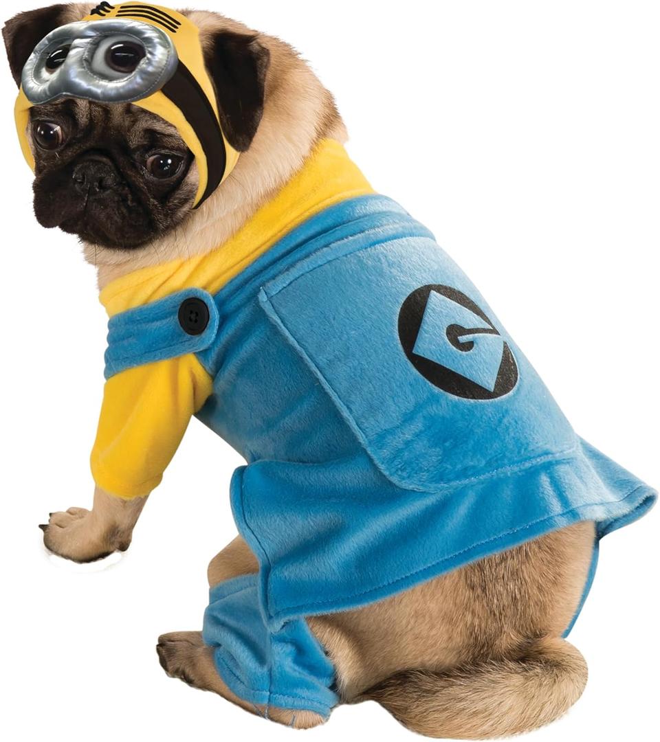 Despicable Me: Minion Pet Costume for For Dogs or Cats by Rubies, Medium (Medium (Pack of 1))