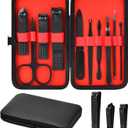 Manicure Set Gifts for Men Fathers Day Dad Gifts Professional Stainless Steel Nail Clipper Kit for Dad Him Husband Brother Boyfriend Teen Boys for Birthday Christmas Stocking Stuffers Anniversary