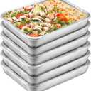 mekueeex 6Pack Stainless Steel Lunch Box with Free Seal, Leakproof, Lid Food Container, Reusable Food Storage Container for Travel and Work, Dishwasher Safe, Freezer Safe