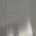 Peohud Acrylic Book Holder, Clear Book Display Stand, Large Open Reading Stand for Cookbook, Magazines, Textbook, Art Book, Recipe, Kitchen Counter, Coffee Table, 12 x 7 x 5.7 Inches