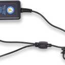 Educator CHARGER-300/400 Dual Lead Charger for Series 300, 400 and BP-504 Barkless Training Collars with Round Charging Ports, Black