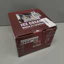 GuanQiao Ice Cream Maker Attachment: For KitchenAid Stand Mixer, Fits 4.5/5QT/6QT/7QT Models. 2 Quart Capacity, Makes Frozen Yogurt & Gelato