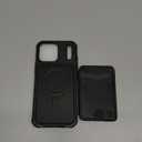 for iPhone 17 Pro Max Wallet Case Compatible with Magsafe, Magnetic RFID Blocking Card Holder Kickstand 2 in 1 Detachable Case for iPhone 17 Pro Max 6.9", Black