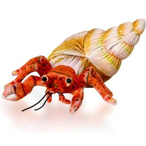 Hermit Crab Plush Toy,Crab Stuffed Animal,Simulated Plush Toy,Soft Stuffed Toy for Adults Birthday for Boys and Girls-10 Inch