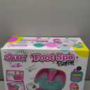 Golray Kid Foot Spa & Nail Kit, Girl Gift for 5 6 7 8-12 Year Old Toys Manicure Pedicure Art Salon, Massage Bubble & Music Foot Soak Tub, Spa Day Sleepover Party Supply Christmas Girl Birthday Gift