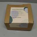 PEAKOLY Book Shelf Decor Items - Acacia Wood Chain Link Decor, Coffee Table Accessories, Bookshelf Decors, Sculpture for Shelves, Wooden Decorative Objects, Link Ornament, Living Room Accents