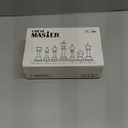 AMEROUS Magnetic Wooden Chess Pieces, Tournament Staunton Wood Chessmen Pieces Only, 3.03" King Figures Chess Game Pawns Figurine Pieces with 2 Storage Bags, Replacement of Missing Pieces