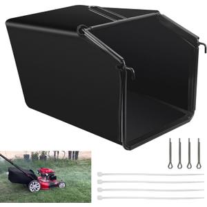 Braveboy Lawn Mower Rear Grass Catcher Bag W/Grass Catcher Frame Set Comapatible with Kobalt 40V Max KM 2041B-06, 2040X-06