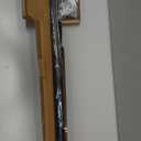 Ivilon Drapery Window Curtain Rod - End Cap Style Design 1 Inch Pole. 28 to 48 Inch Color Black