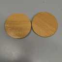 hjn Glass Pitcher Bamboo Lid Glass Water Carafe Lid for Fridge Water Jug (diameter-2.7inch)*2/pcs-no inclduing glass pitcher